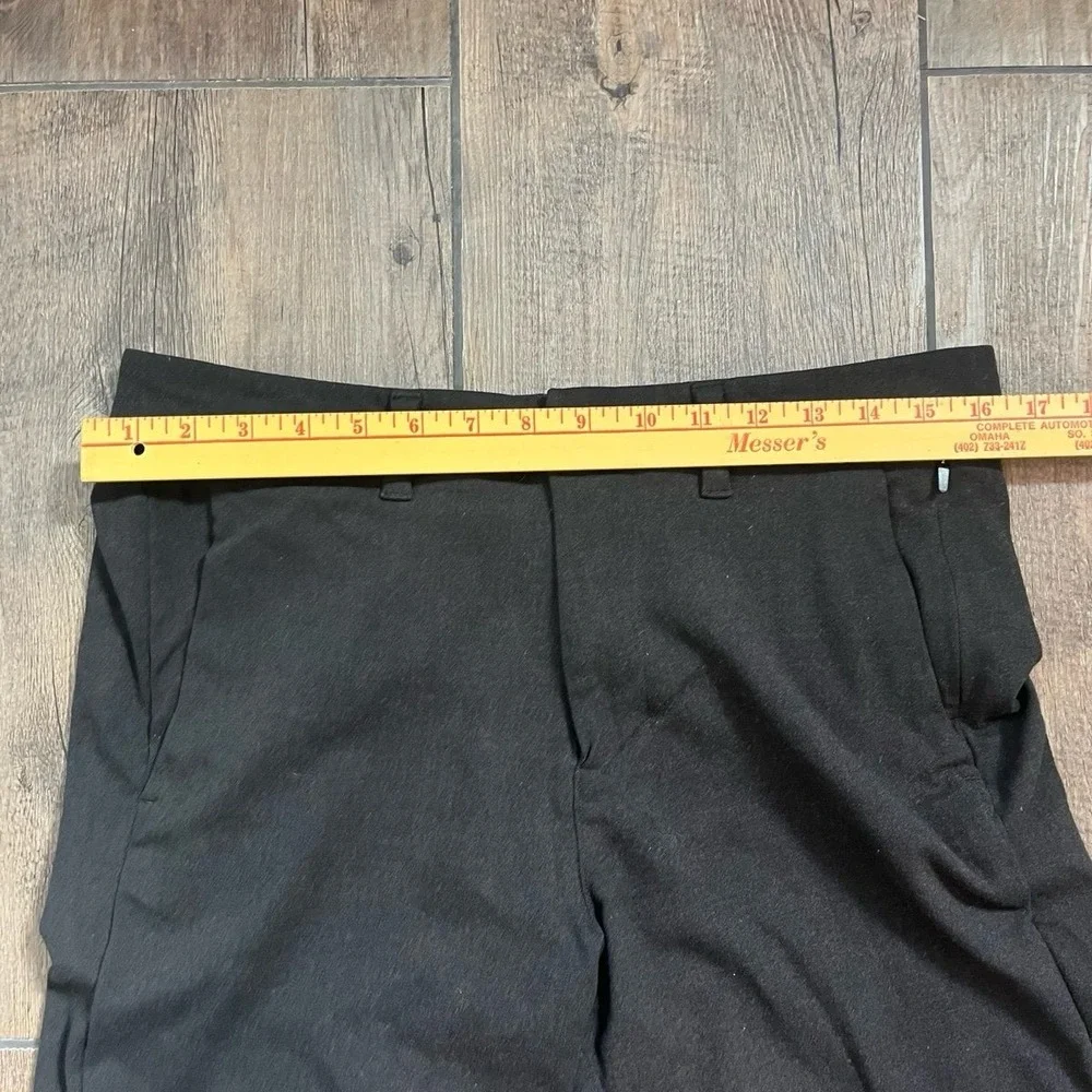 Lululemon Trousers Wool Blend Dark Gray Commission Pant Slim‎ Fit Men's Size 32